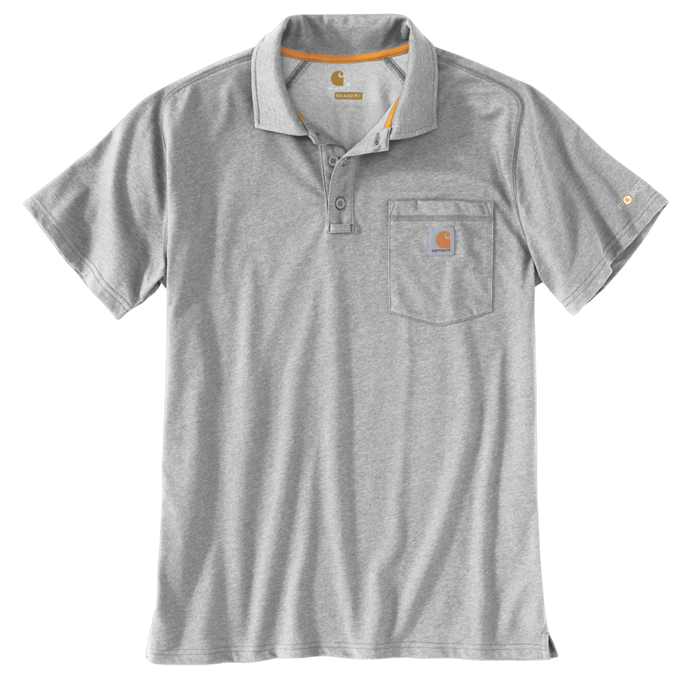 Carhartt FORCE Cotton Delmont Pocket Polo