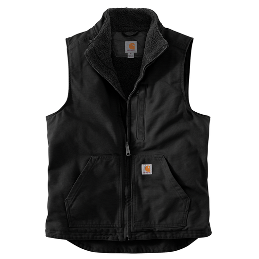 Carhartt WASHED DUCK Sherpa lined Mock neck vest