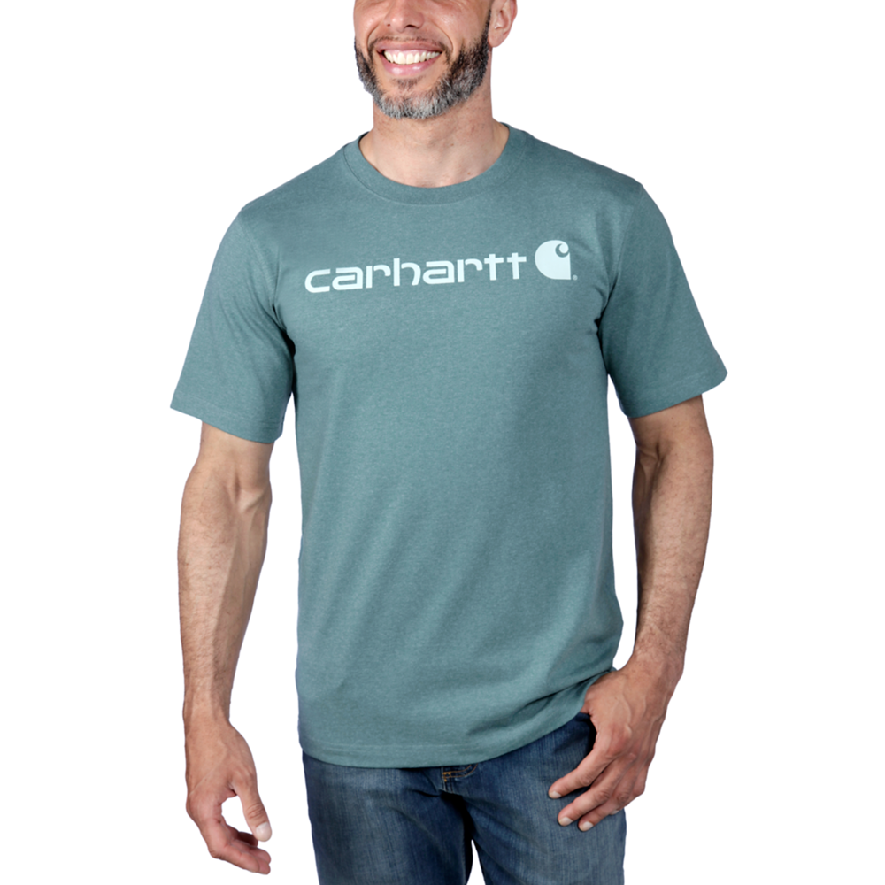 Carhartt Logo Men′s Relaxed Fit T-Shirt (TK3361)