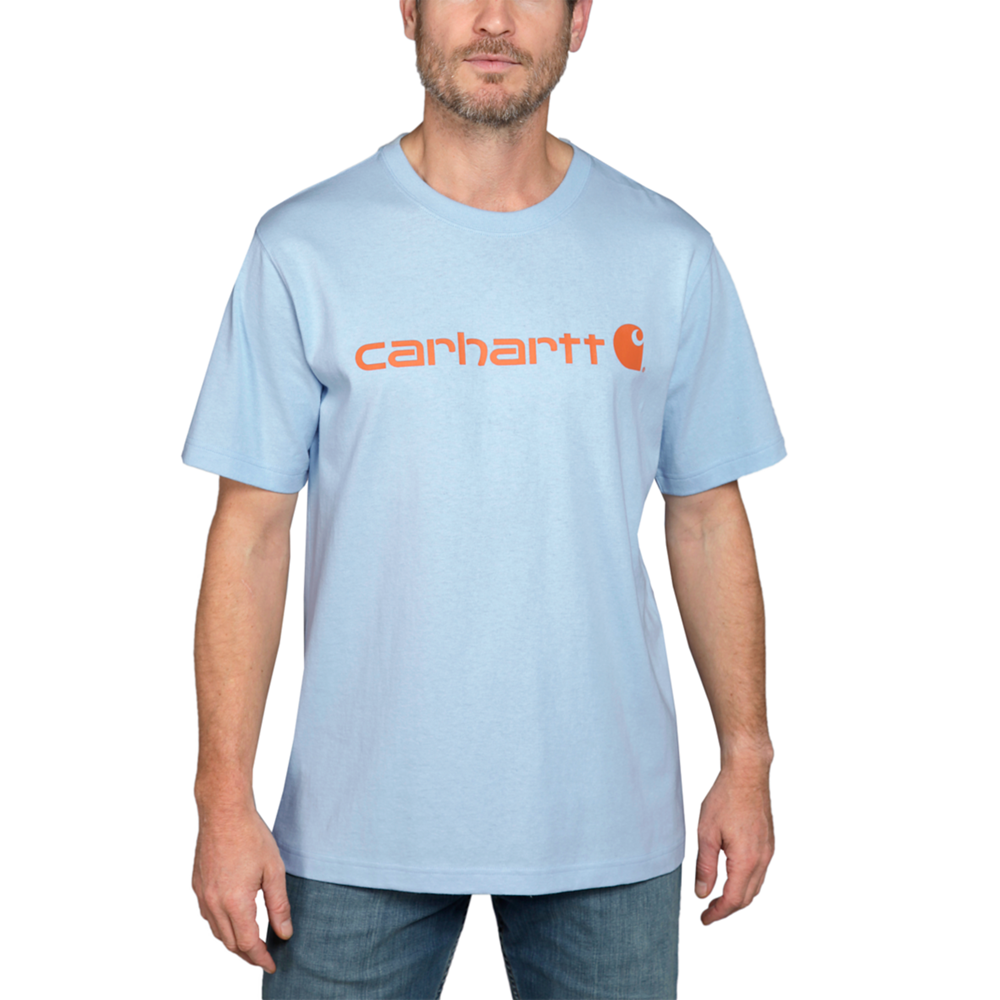 Carhartt Logo Men′s Relaxed Fit T-Shirt (TK3361)