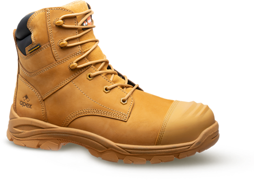 Apex Goldie Zip Safety Boot Wheat