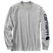 Carhartt Long Sleeve T-Shirt With Sleeve Logo