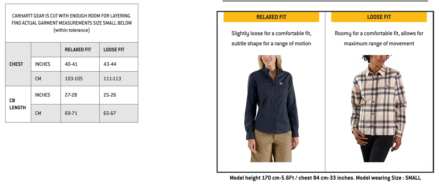 Carhartt Women's TW5989 Loose Fit shirt