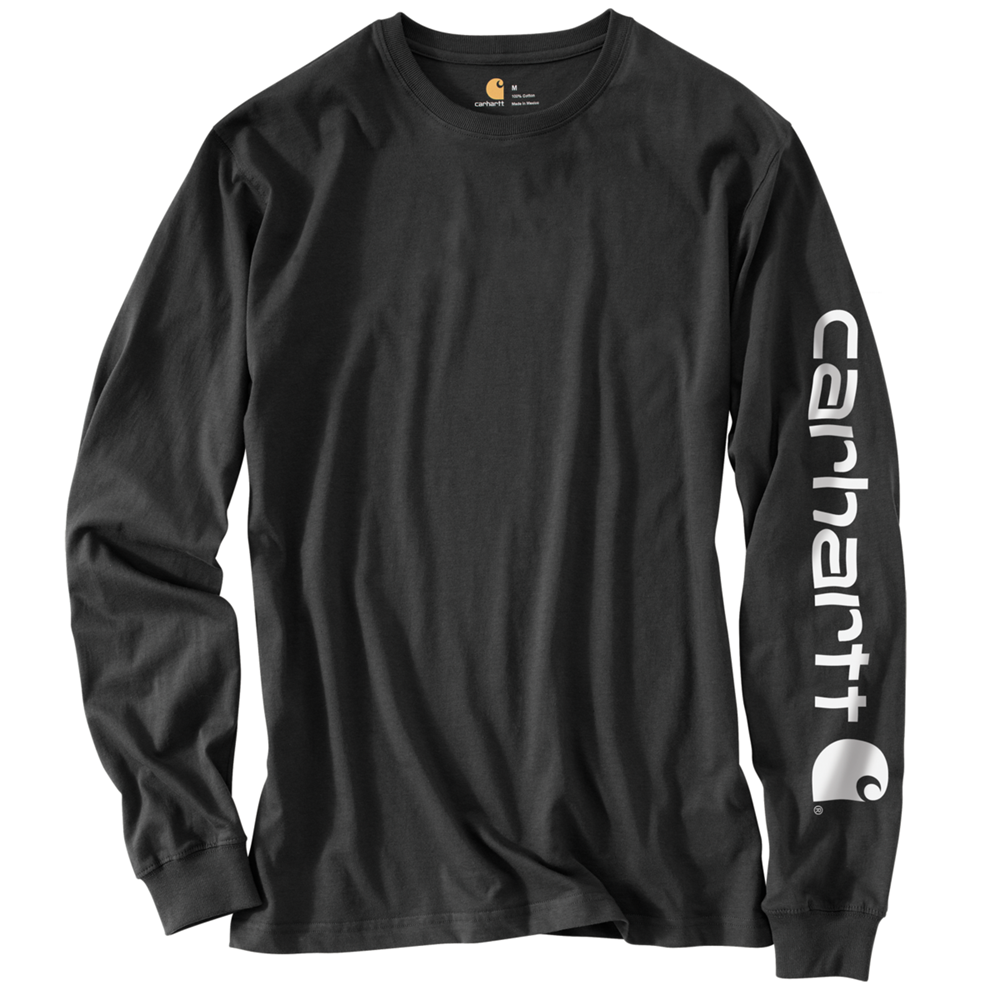 Carhartt Long Sleeve T-Shirt With Sleeve Logo