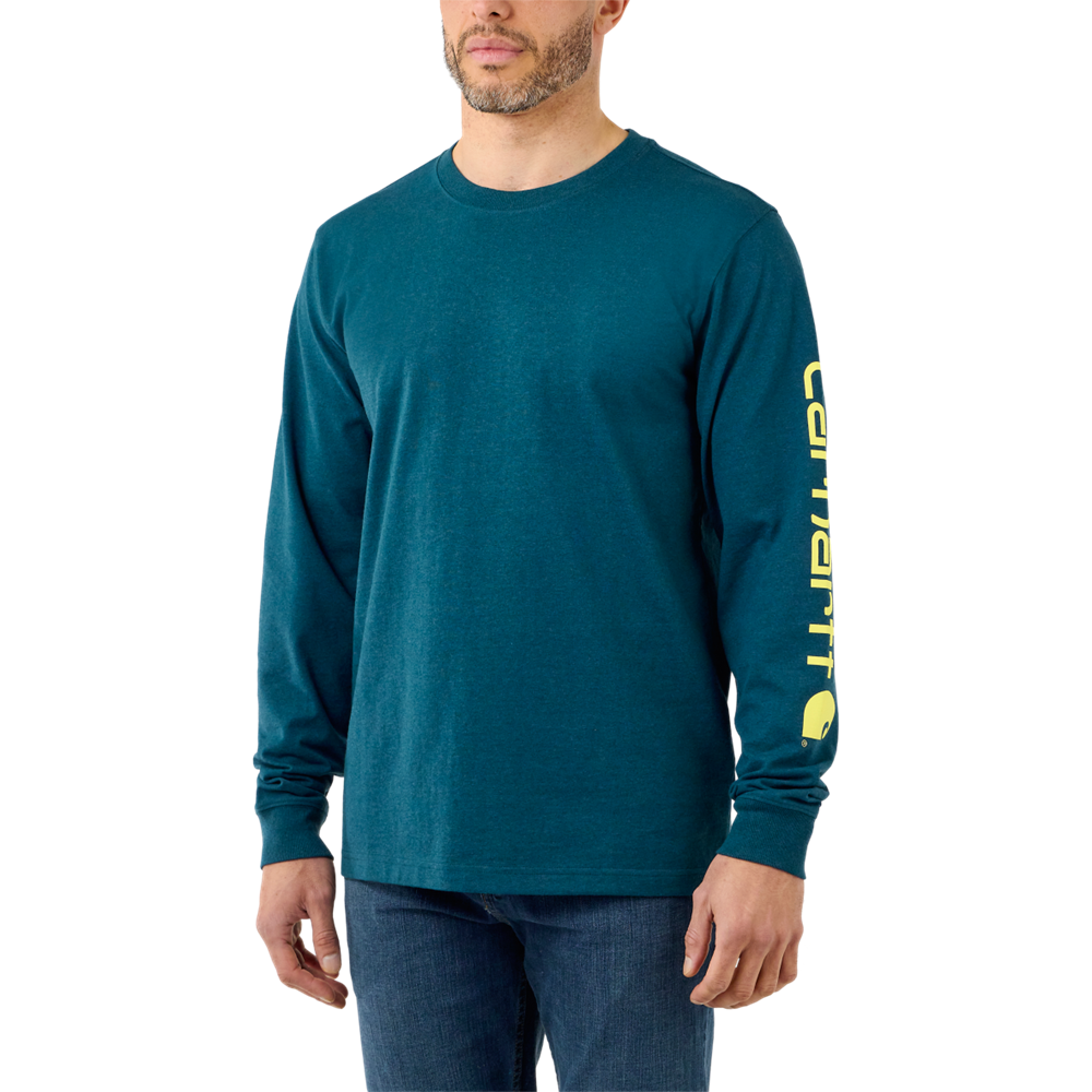 Carhartt Long Sleeve T-Shirt With Sleeve Logo