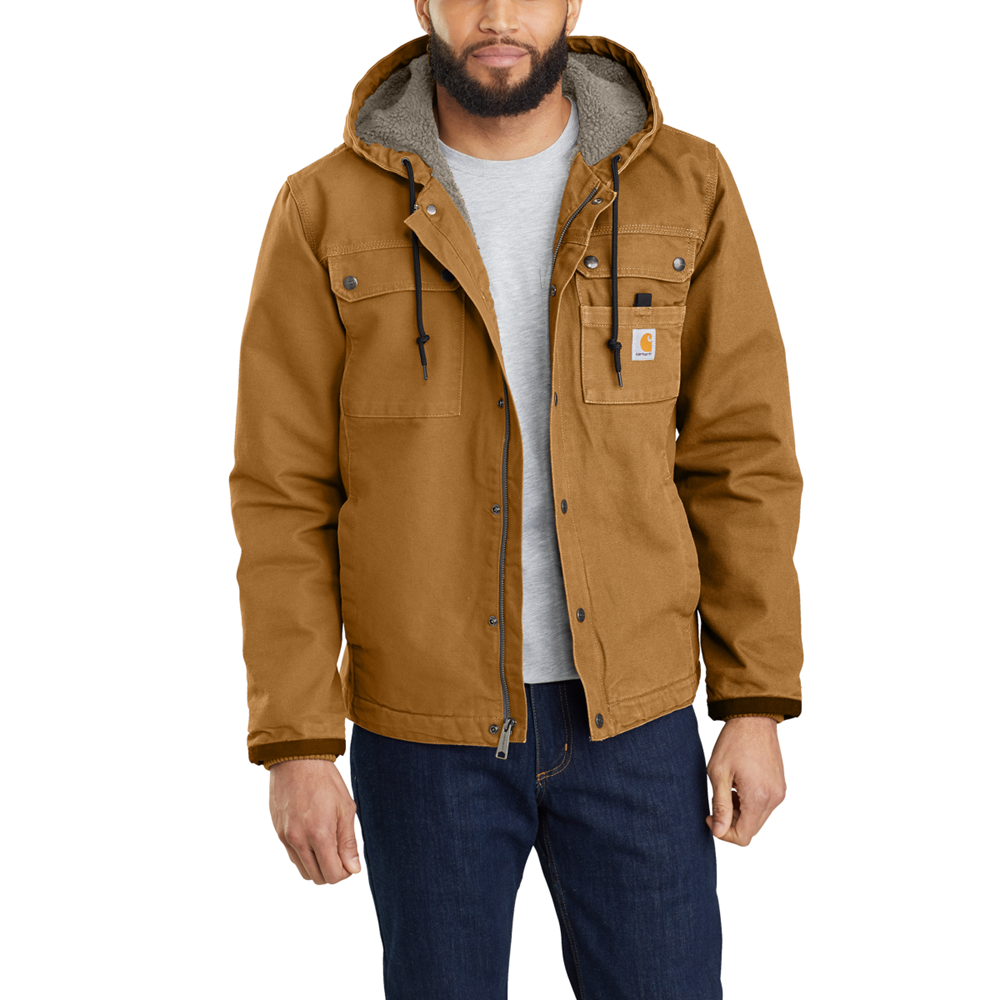 Carhartt hooded duck jacket sale