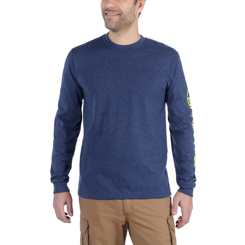 Carhartt Long Sleeve T-Shirt With Sleeve Logo