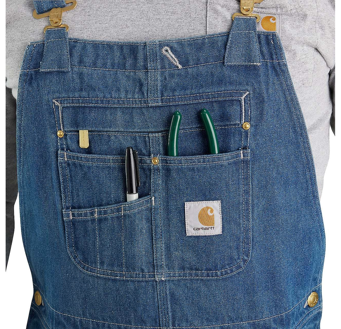 Carhartt Loose Fit Denim Overalls