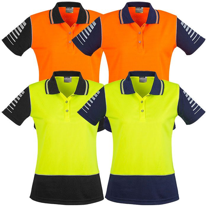 Womens Hi Vis Zone Polo - ZHL236