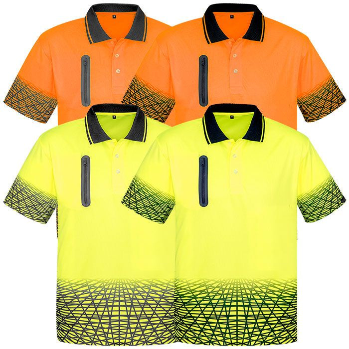 ZH300 Mens Syzmik Tracks Polo