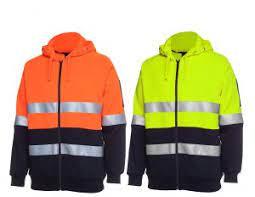 Unisex Hi Vis Taped Hoodie ZT483