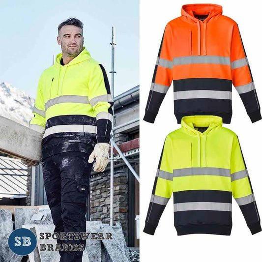 Unisex Hi Vis Taped Hoodie ZT483